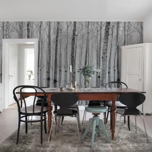 Mural Bouquet Birch Echo