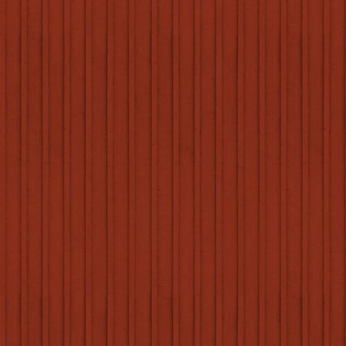 Mural Swedish Cottage Red