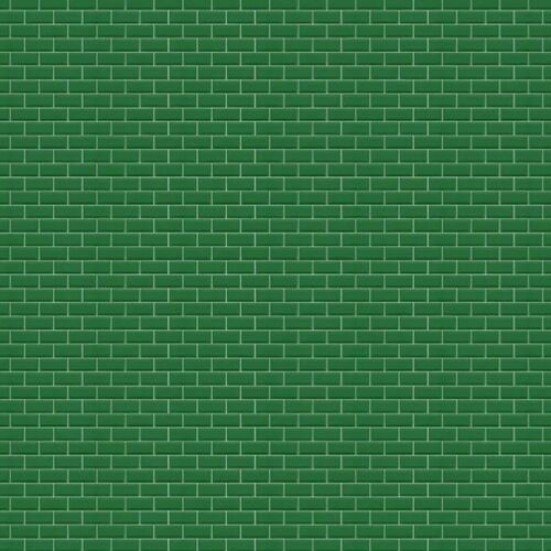 Mural Bistro Tiles Green