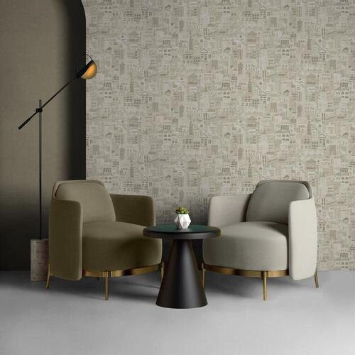 Papel Tapiz Ítera Villa Beige