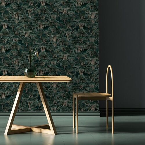 Papel Tapiz Ítera Olivae Verde