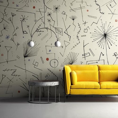 Mural Tafetán Astra Beige