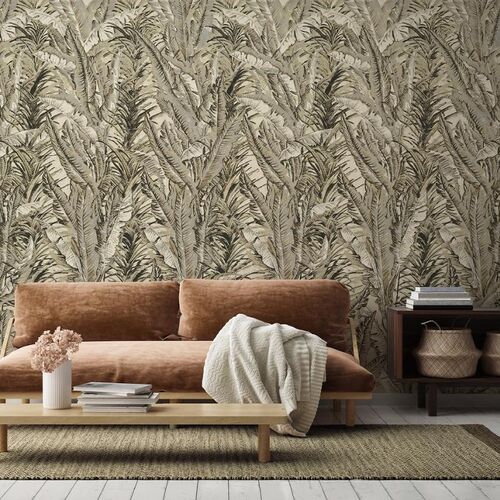 Mural Tafetn Frondo Beige