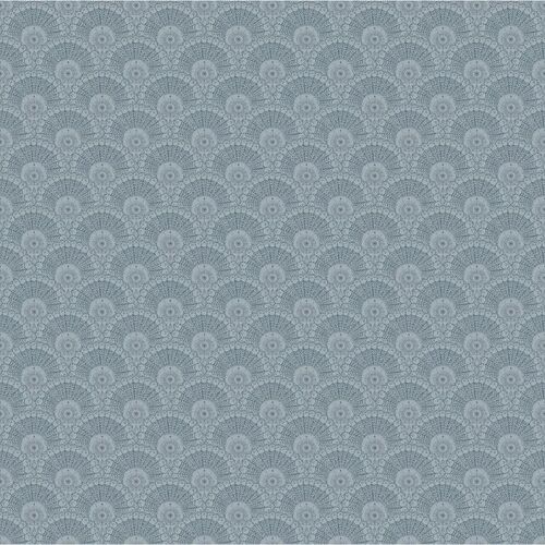 Papel Tapiz Ítera Flabelo Azul