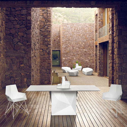 Sillón Faz base inoxidable
