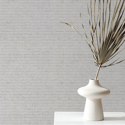 Papel Tapiz Angèle Samara Gris Claro