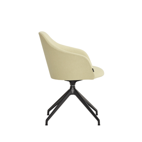 Silla Giratoria Helium Tapizada