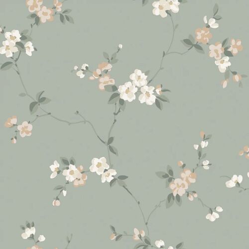 Papel Tapiz Villa Dalaro II Engla Sage Green