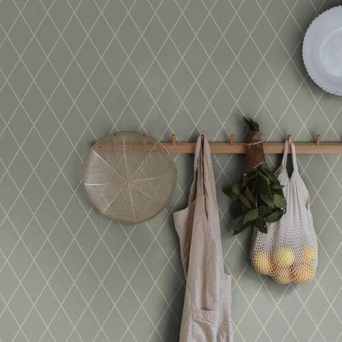 Papel Tapiz Villa Dalaro II Gabriel Sage Green