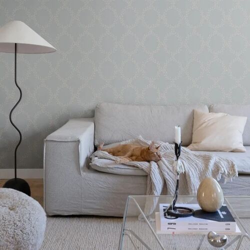 Papel Tapiz Villa Dalaro II Wilma Misty Blue