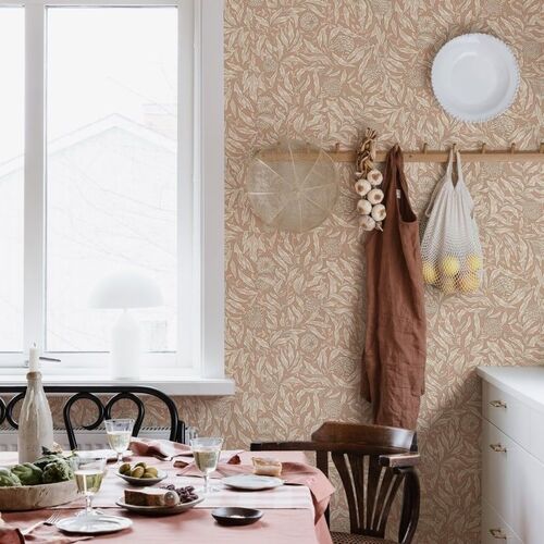 Papel Tapiz Villa Dalaro II Olof Terracotta