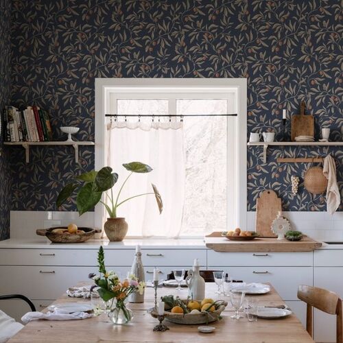 Papel Tapiz Villa Dalaro II Vinnie Classic Blue
