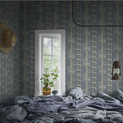 Papel Tapiz Le Village Alexandra Misty Blue