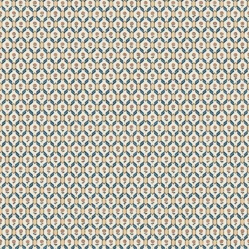 Papel Tapiz Le Village Hugo Terracotta