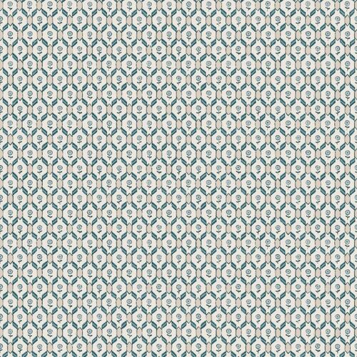 Papel Tapiz Le Village Hugo Misty Blue