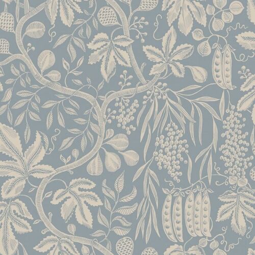 Papel Tapiz Le Village Fig Garden Misty Blue