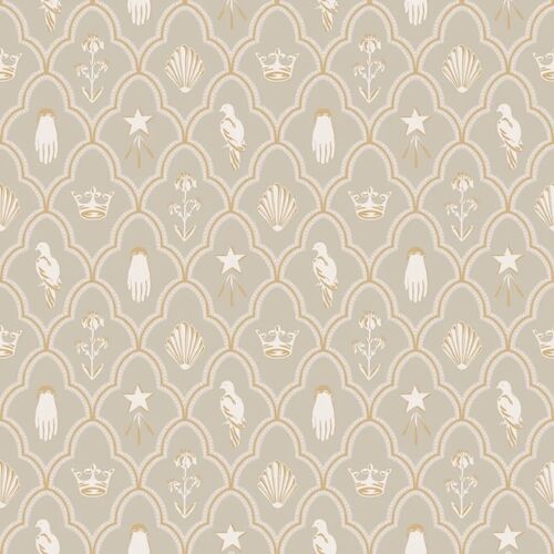 Papel Tapiz Le Village Turtledove Barn Grey