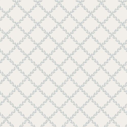 Papel Tapiz Essentials Trellis Misty Blue