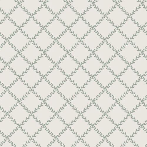 Papel Tapiz Essentials Trellis Forest Green