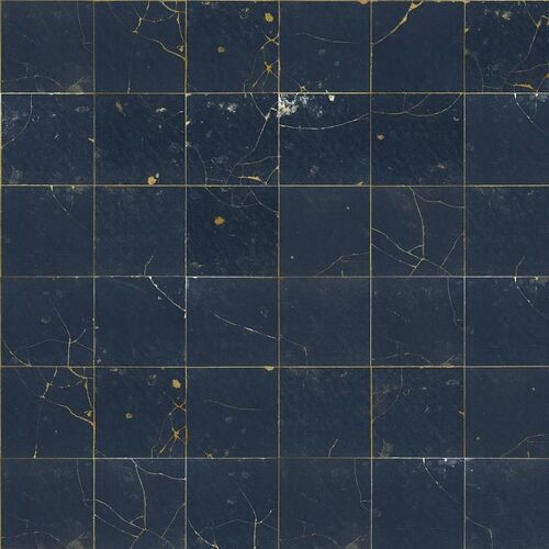 Mural Imperfections Kintsugi Dark Blue