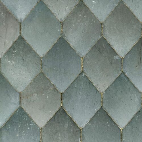 Mural Imperfections Osaka Tiles Emerald