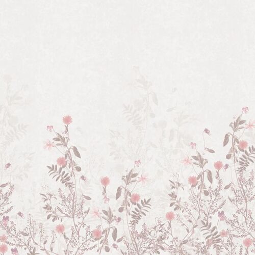 Mural Stylt Stormy Meadow Dusty Pink