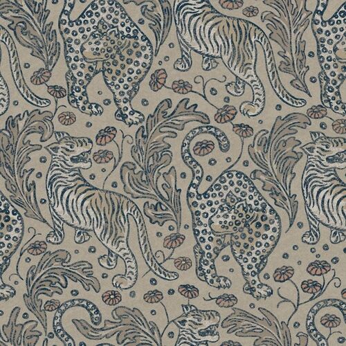 Papel Tapiz Vintage Brocade Year Of The Tiger Sand