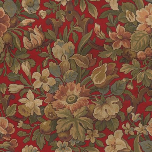 Mural Vintage Brocade Vintage Flora Velvet