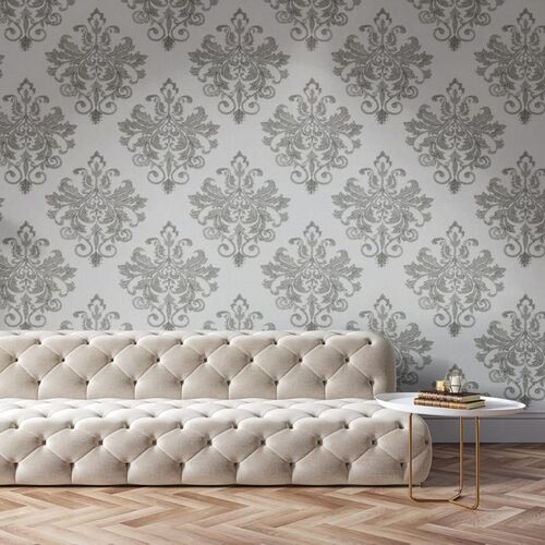 Mural Lars Wallin Baroque Pearl White