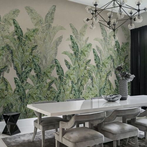 Mural Lars Wallin Jungle Pearl Beige