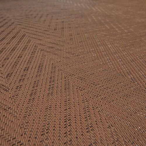 Graphic Herringbone Cinnamon