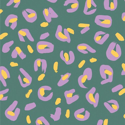 Papel Tapiz L'Enfant Terrible Funky Leopard Verde