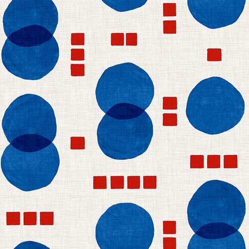 Papel Tapiz L'Enfant Terrible Rebel Dots Blanco Gris