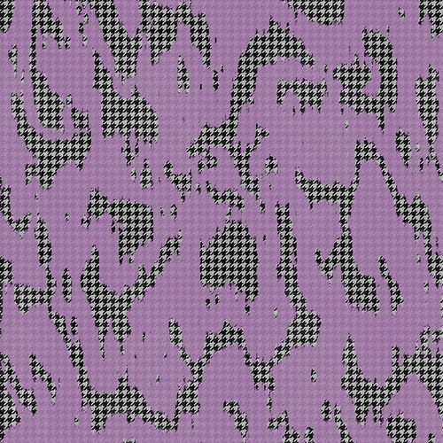 Papel Tapiz Playful Layers Moire Screen Violeta