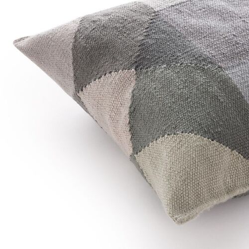 Cojín Outdoor Diamond Green-Grey