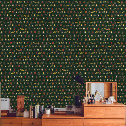 Papel Tapiz IN & OUT Coleopter Green