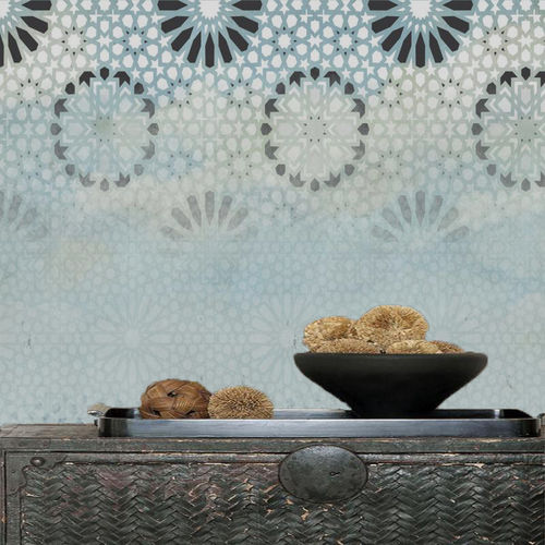 Mural IN & OUT Tessello Blue