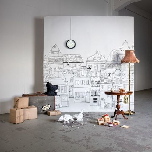 Mural Storytime - London Houses Rebel Walls