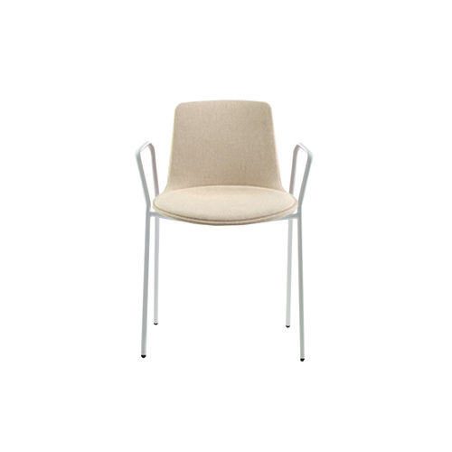 Silla Lottus Tubular con Brazos de Acero Enea