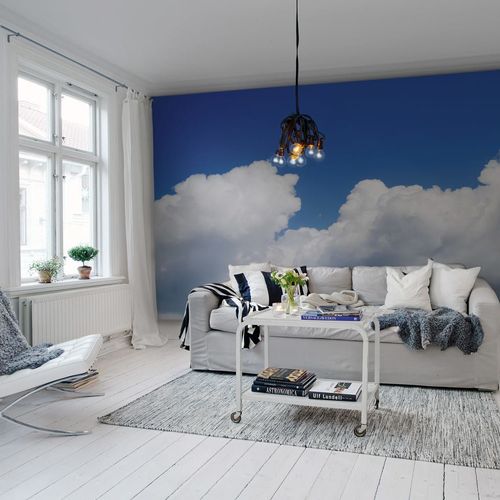 Mural Panorama Happy Cloud