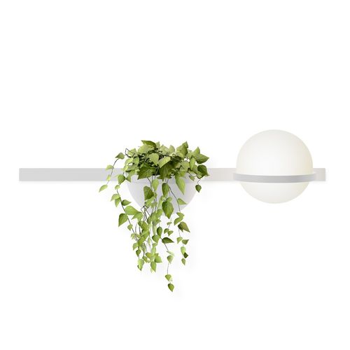 Lámpara de pared horizontal maceta Palma Vibia